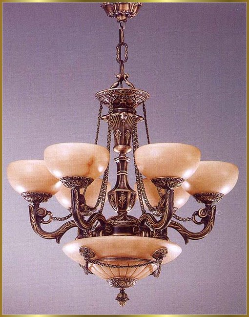 Alabaster Chandeliers Model: RL 384-74